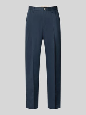 Bundfaltenhose mit Gesäßtaschen Shop The Look MANNEQUINE