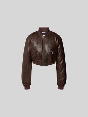 Cropped Jacke mit Reißverschluss Shop The Look MANNEQUINE