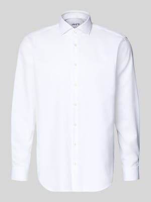Modern Fit Business-Hemd mit Haifischkragen Shop The Look MANNEQUINE