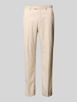 Regular Fit Anzughose mit Leinen-Anteil Shop The Look MANNEQUINE