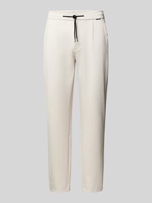 Comfort Fit Sweatpants mit Label-Detail Shop The Look MANNEQUINE