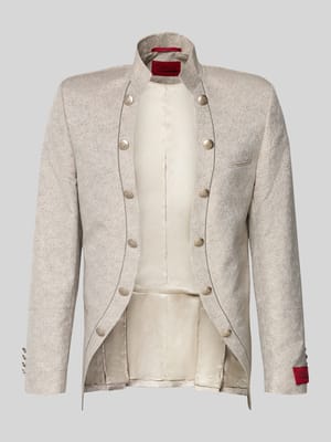 Sakko mit Stehkragen und Knopfleisten Shop The Look MANNEQUINE