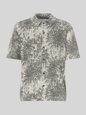 Regular fit vrijetijdsoverhemd met platte kraag, model 'KVIST' Shop The Look MANNEQUINE