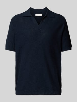 Poloshirt met V-hals Shop The Look MANNEQUINE
