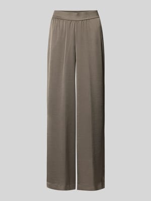 Relaxed Fit Stoffhose mit elastischem Bund Shop The Look MANNEQUINE