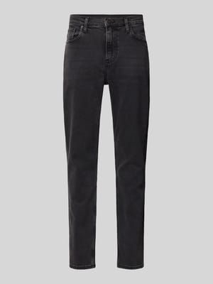 Straight Fit Jeans aus Baumwoll-Lyocell-Mix Modell 'AARJO TARPA' Shop The Look MANNEQUINE
