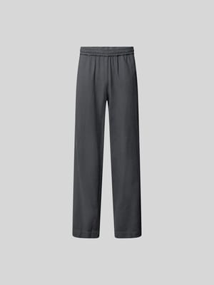 Stoffhose mit elastischem Bund Shop The Look MANNEQUINE