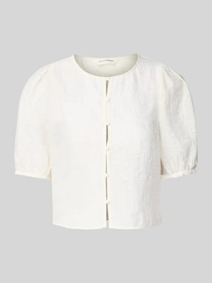 Regular Fit Bluse mit 1/2-Arm Modell 'Asteria' Shop The Look MANNEQUINE