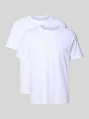 T-shirt z bawełny w zestawie 2 szt.  Shop The Look MANNEQUINE