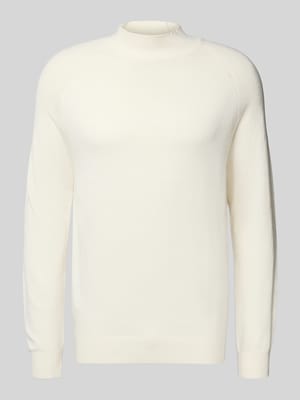 Regular fit gebreide pullover van katoenmix, model 'TITO' Shop The Look MANNEQUINE