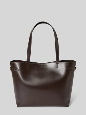 Shopper van echt rundleer Shop The Look MANNEQUINE