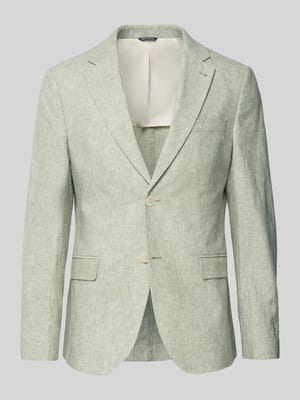 Sakko aus Leinen-Mix mit Pattentaschen Shop The Look MANNEQUINE
