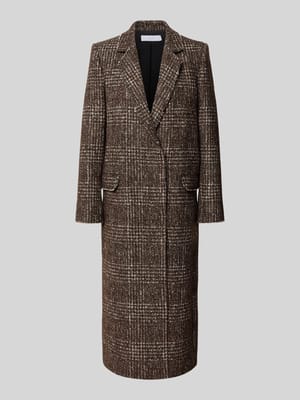 Regular Fit Mantel mit Woll-Anteil Shop The Look MANNEQUINE