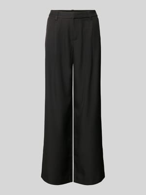 Wide Fit Stoffhose mit Bundfalten Shop The Look MANNEQUINE