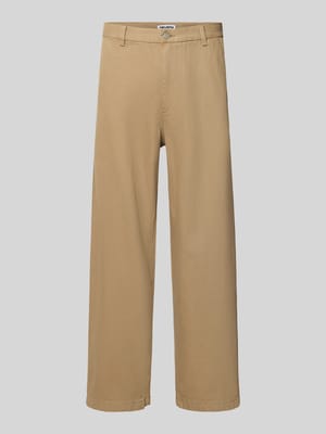 Straight Fit Jeans aus reiner Baumwolle Shop The Look MANNEQUINE