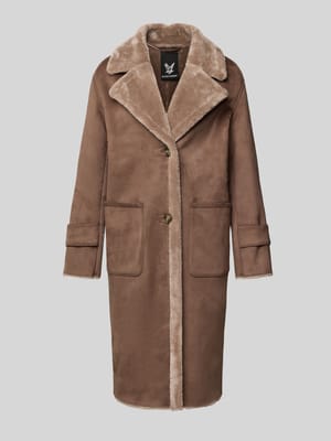 Mantel mit Reverskragen Shop The Look MANNEQUINE