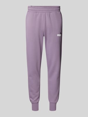 Regular Fit Sweatpants mit Label-Print Shop The Look MANNEQUINE