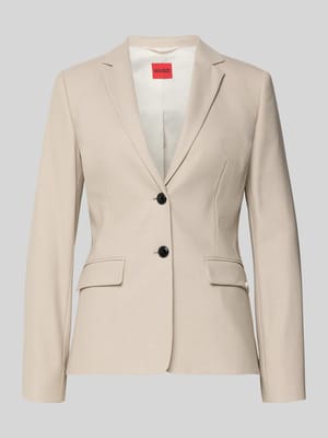 Slim Fit Longblazer mit Viskose-Anteil Modell 'ADALAS' Shop The Look MANNEQUINE