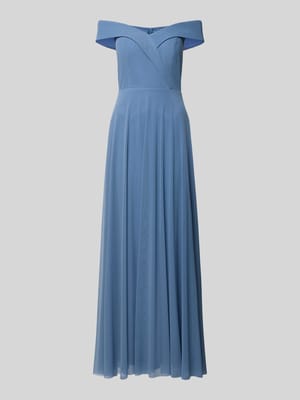 Sukienka wieczorowa w stylu odkrytych ramion Shop The Look MANNEQUINE
