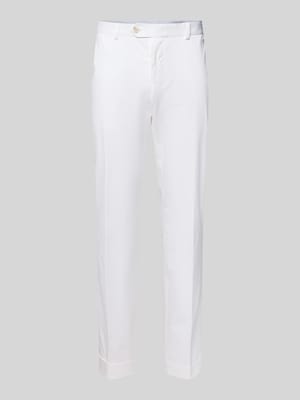 Slim Fit Hose aus Baumwoll-Mix Modell 'H-GENIUS' Shop The Look MANNEQUINE