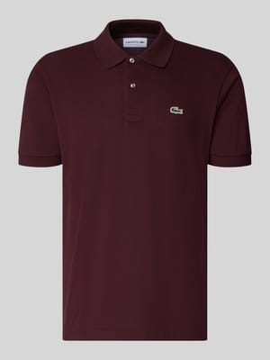 Regular Fit Poloshirt aus reiner Baumwolle Shop The Look MANNEQUINE