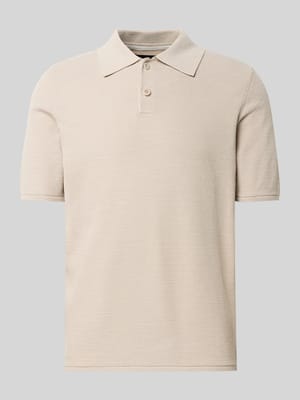 Regular fit poloshirt van puur katoen Shop The Look MANNEQUINE