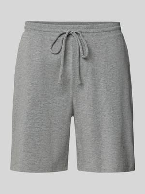 Sweatshorts mit elastischem Bund und Kordelzug Shop The Look MANNEQUINE