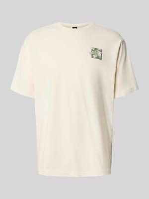 Relaxed fit T-shirt met ronde hals Shop The Look MANNEQUINE