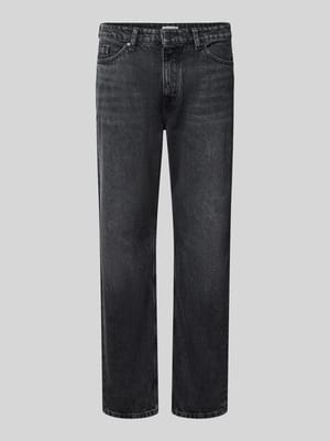 straight fit jeans van puur katoen model 'Sverre' Shop The Look MANNEQUINE