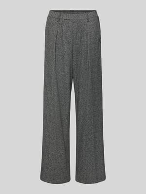 Spodnie z szeroką nogawką i elastycznym pasem Shop The Look MANNEQUINE