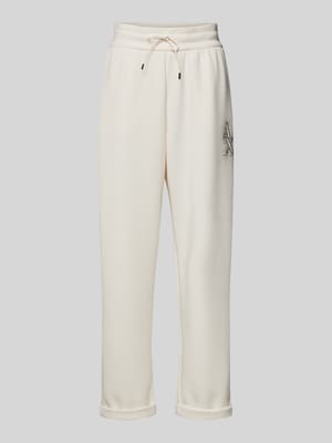 Sweatpants mit Label-Detail Shop The Look MANNEQUINE