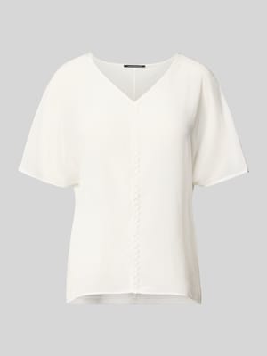 Blusenshirt mit V-Ausschnitt Shop The Look MANNEQUINE