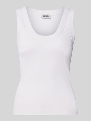 Tanktop aus reiner Baumwolle Shop The Look MANNEQUINE