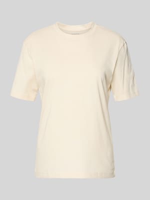 T-Shirt aus Baumwolle mit Rundhalsausschnitt Shop The Look MANNEQUINE