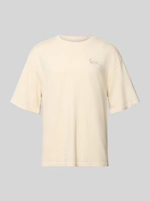 Oversized T-Shirt mit Logo-Stitching Shop The Look MANNEQUINE