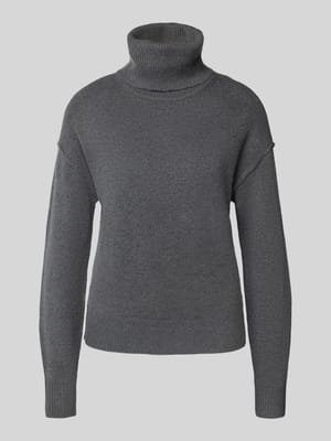 Relaxed Fit Pullover in Strick-Optik Shop The Look MANNEQUINE