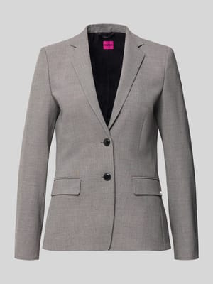 Regular Fit Longblazer mit Pattentaschen Modell 'Adalas' Shop The Look MANNEQUINE