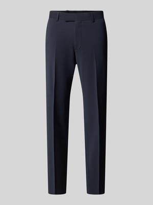 Regular Waist Business-Hose aus Wolle mit Bügelfalte Shop The Look MANNEQUINE