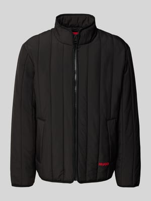 Regular Fit Steppjacke mit Stehkragen Modell 'BRENOTO' Shop The Look MANNEQUINE