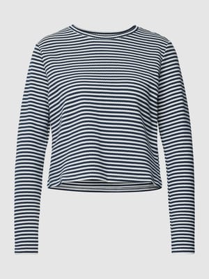 Longsleeve mit Streifenmuster Shop The Look MANNEQUINE