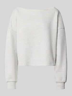 relaxed fit sweatshirt met viscose Shop The Look MANNEQUINE
