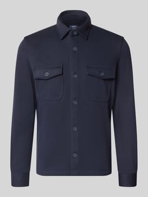 Overshirt mit Knopfleiste Shop The Look MANNEQUINE
