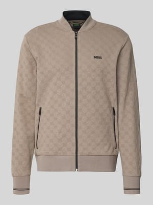 Regular Fit Sweatjacke aus Baumwoll-Mix Modell 'SW_Revival Skarley' Shop The Look MANNEQUINE