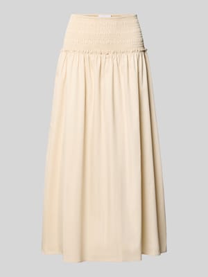spódnica midi z marszczonym detalem Shop The Look MANNEQUINE