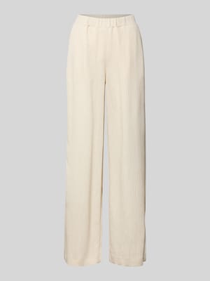 Wide Fit Stoffhose aus Viskose-Mix Modell 'Mucia' Shop The Look MANNEQUINE