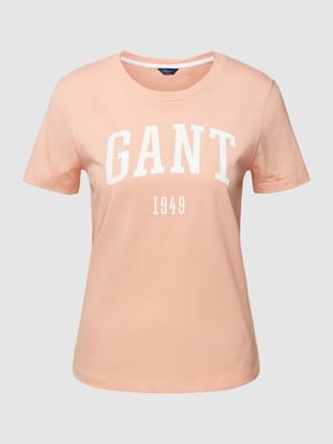 T-shirt z bawełny z nadrukiem z logo Shop The Look MANNEQUINE