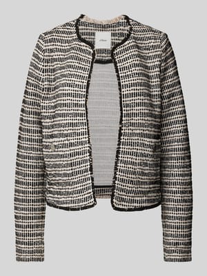 Blazer in Bouclé-Optik Shop The Look MANNEQUINE