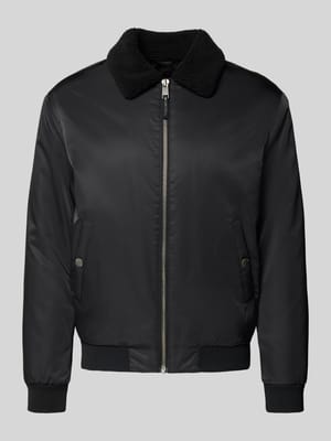 Regular fit jack met platte kraag Shop The Look MANNEQUINE