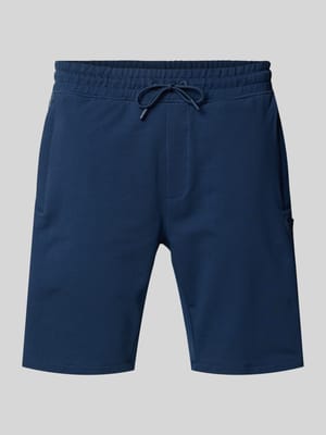 Shorts mit elastischem Bund und Tunnelzug Shop The Look MANNEQUINE