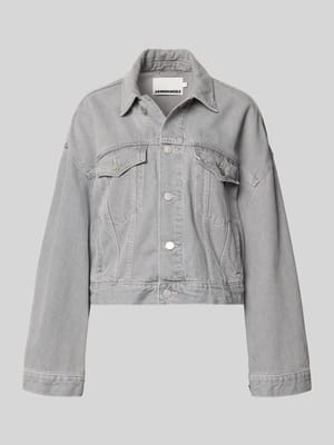 Oversized jeansjack van mix van katoen en lyocell model 'PAASITHE' Shop The Look MANNEQUINE